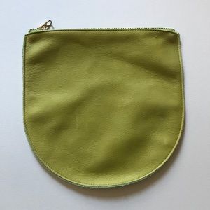 Genuine leather Baggu pouch